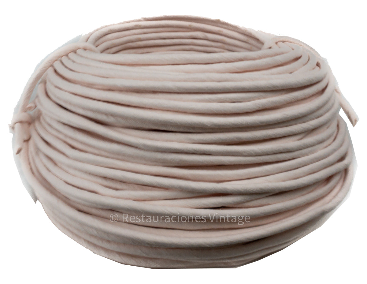 Rush Cord for Wicker Chair Repair (Pastel Pink)